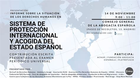 Presentación Del Informe Sobre La Situación De Los Ddhh En El Sistema De Protección