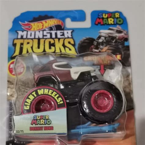 Jual Hot Wheels Monster Trucks Jam Super Mario Donkey Kong Hotwheels Kota Denpasar Aza