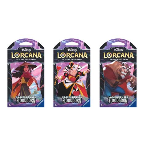 Carte Collectionner Ravensburger Disney Lorcana Booster Sleeve S