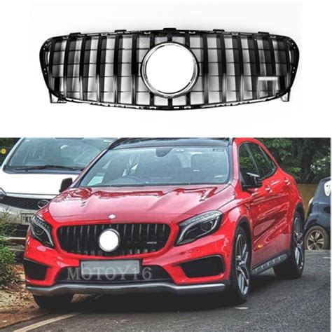 GT R Panamericana Grille For GLA X156 GLA200 GLA250 GLA45 AMG 2015 2018