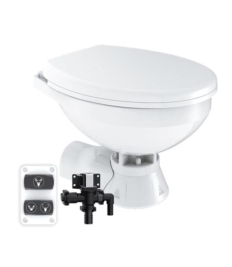 SEAFLO 12v 24v Silent Electric Toilet Smart Marine Toilet Freshwater