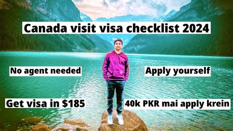 Canada Visit Visa In 2024 Complete Checklist 🇨🇦 Youtube