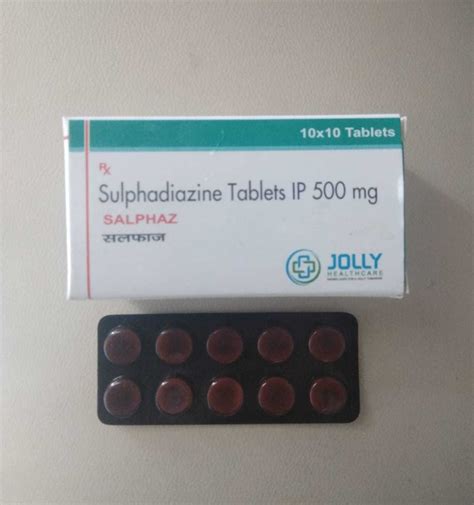 Gmp Medicine Grade Sulfadiazine 500mg Tablet Daily For Antibiotic Rs