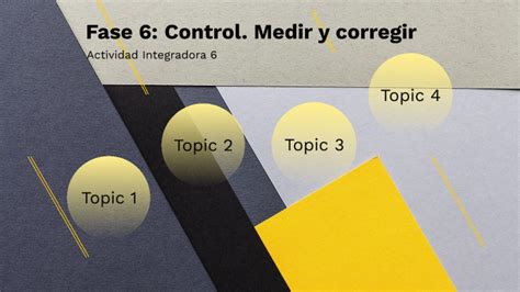 Fase 6 Control Medir Y Corregir By Miriam Avila