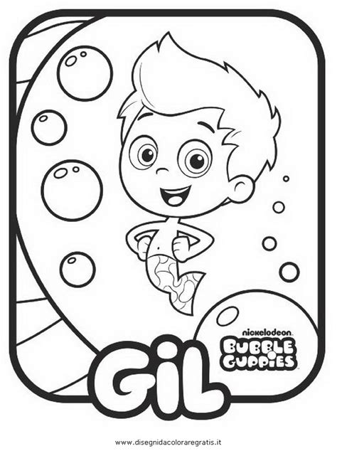 Bubble Guppies Dibujos De Los Bubble Guppies Para Colorear