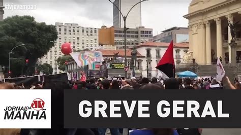 Greve Geral Mobiliza Diversos Manifestantes No Rio De Janeiro Jp