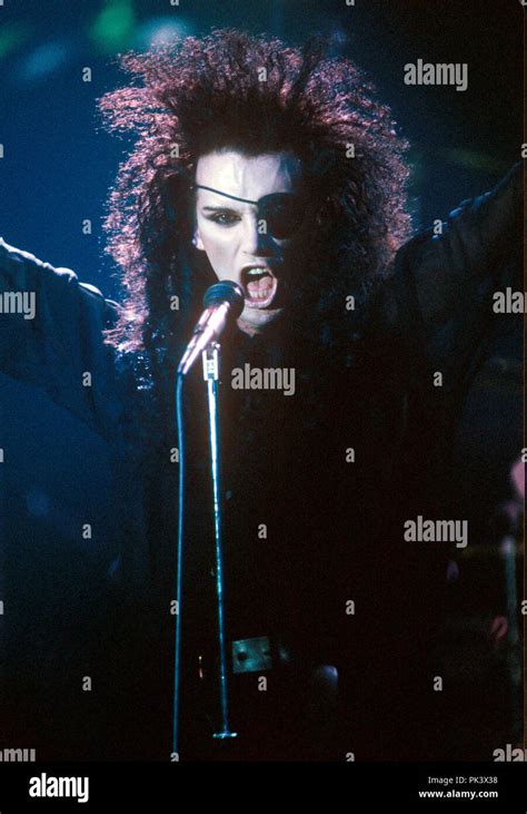 Pete Burns Dead Or Alive In May 1985 In Hamburg Usage Worldwide