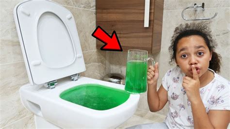 Slime Prank In My Dad S Toilet Youtube