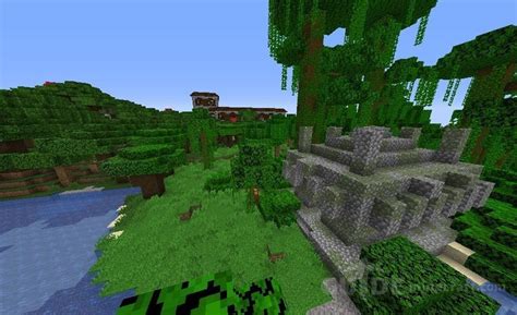 Mansion with Jungle Temple and Village seed for Minecraft 1.17.1/1.16.5 ...