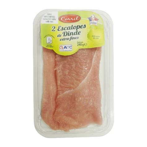 Promo Escalopes De Dinde Extra Fines Chez Aldi