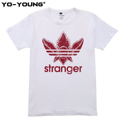 Yo Young Men camisetas Coisas Estranhas Engraçado Design DO LOGOTIPO Da