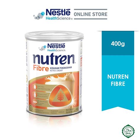 Nutren Fibre Complete Nutrition 400g Vanilla Flavour Shopee Malaysia