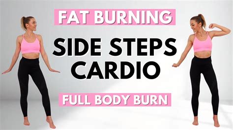 40 Min SIDE STEPS CARDIOLOW IMPACT CARDIO For WEIGHT LOSSKNEE