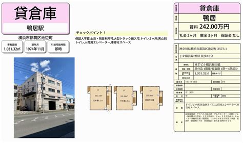 神奈川県横浜市都筑区池辺町3573 1 Mtビル横浜梅田橋の貸し倉庫・工場・貸し土地テナントsnap 44079