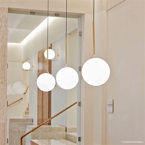 Flos Ic S Designer Pendant Light Brass Lights Ie