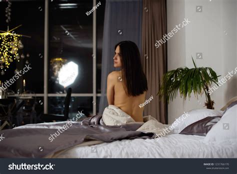 Beautiful Naked Girl Bed Stock Photo 1231766170 Shutterstock