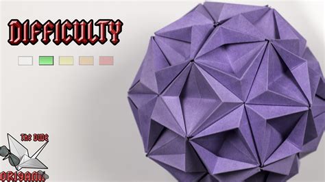 Origami Kusudama Ball Instructions