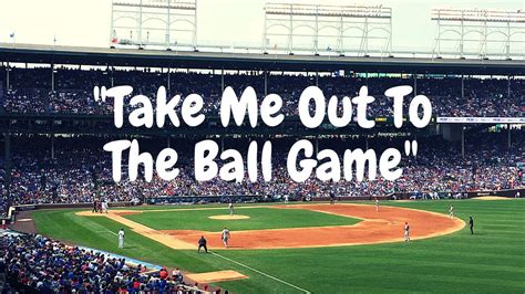 Chicago Cubs Wrigley Field Seventh Inning Stretch Take Me Out To The