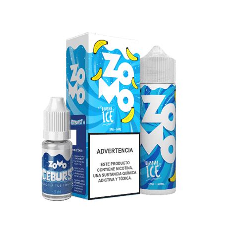 L Quido Zomo Banana Ice Iceburst Best Vape Brasil