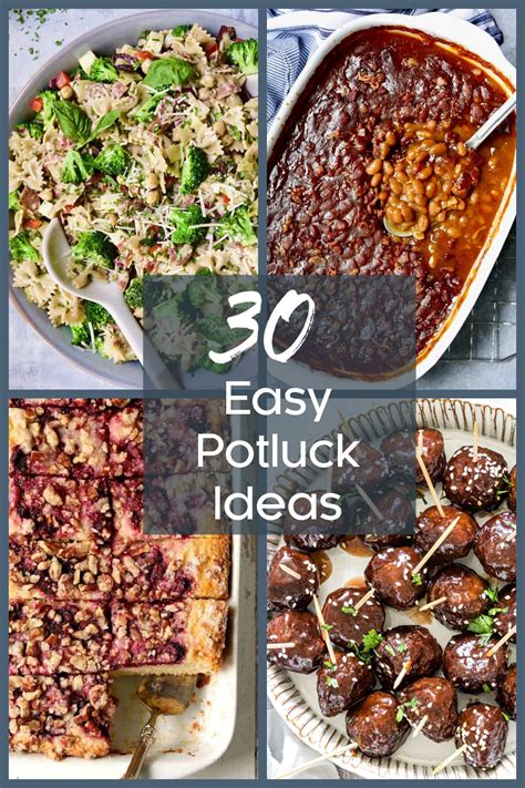 30 Easy Potluck Ideas Artofit