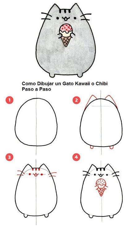 Como Dibujar Un Gato Facil Y Realista Paso A Paso Tutorial