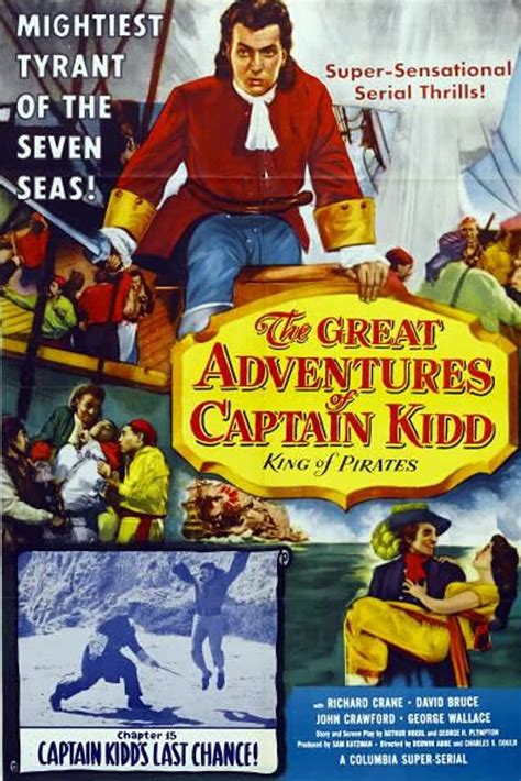 The Great Adventures Of Captain Kidd 1953 The Poster Database TPDb