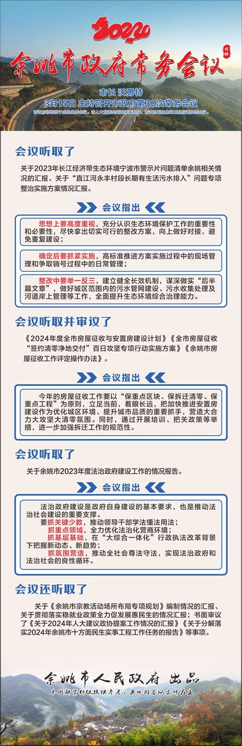 图解市政府举行第30次常务会议