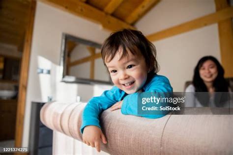 Mother Playing Peek A Boo Photos And Premium High Res Pictures Getty