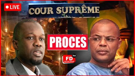 Direct Cour Suprême Le verdict du Juge sur l aff Sonko et Mame Mbaye