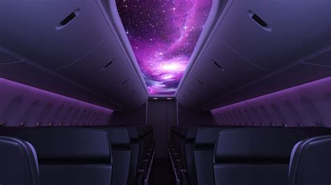 Will Aircraft Ceilings Of The Future Be Illuminated Simple Flying