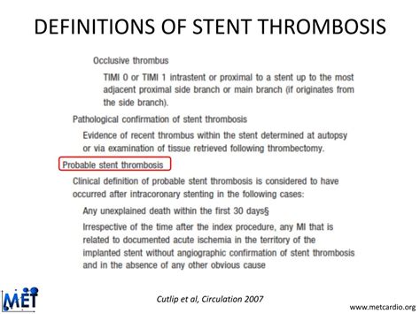 PPT - Stent thrombosis: evidence from a network meta-analysis ...