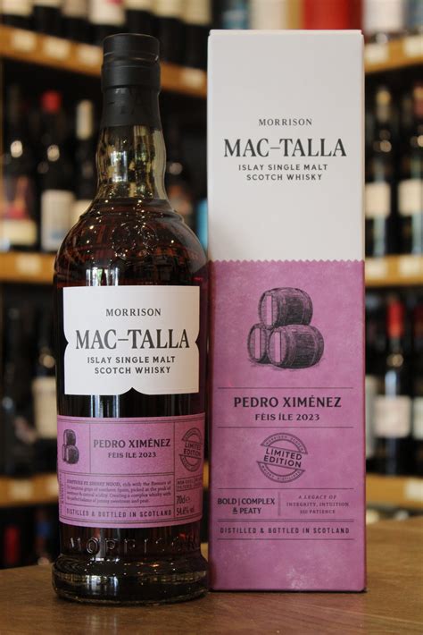 MAC TALLA LIMITED EDITION FEIS ILE ISLAY SINGLE MALT Cork Cask