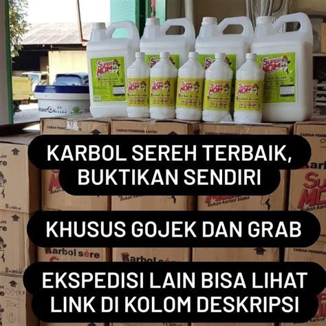 Jual Karbol Karbol Sereh Super Mom 5 Liter 5l Obat Pel Shopee Indonesia