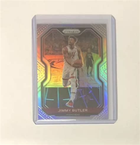 2020 21 PANINI NBA Prizm Jimmy Butler SILVER SP Miami Heat No 137 EUR