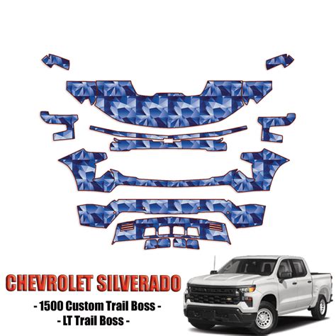 Chevrolet Silverado Precut Paint Protection Ppf Kit