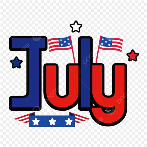 July Flag Clipart Transparent Png Hd Flag Decoration Bold July Clip