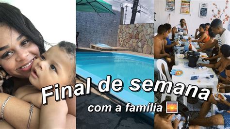 vlogzinho REALZÃO fim de semana a família YouTube