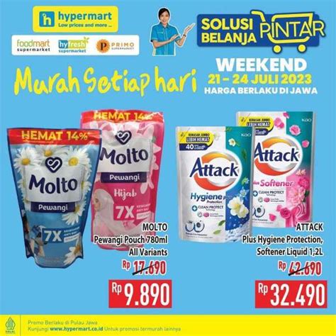 Harga Promo Jsm Hypermart Sabtu Juli Promo Berlaku Di Pulau Jawa