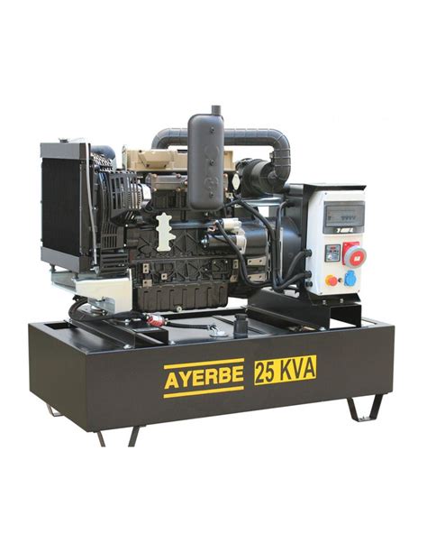 Generador Eléctrico Ayerbe Ay 1500 30 Tx Lombardini Agua Estandar