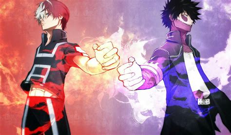 Boku No Hero Academia Todoroki Shouto Dabi Boku No Hero Academia