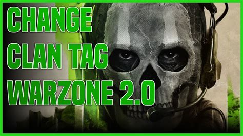 How To Change Warzone 2 CLAN TAG Tutorial YouTube