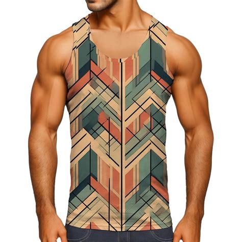 Kpoplk Mens Workout Tank Top Gym Muscle Tee Fitness Bodybuilding