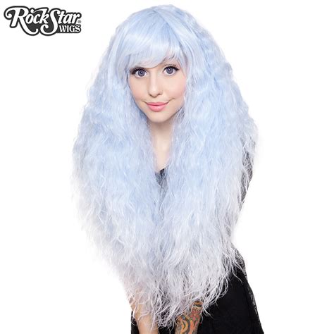 Gothic Lolita Wigs Store Rhapsody™ Collection Light Blue Sax Ombre