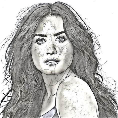 Demi Lovato Sketch Print DEMI SKETCH9 Demi Lovato Drawing Demi