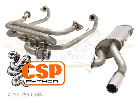 Csp Python Exhaust System Wbx Custom Speed Parts Csp