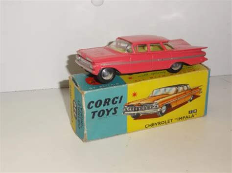 CHEVROLET IMPALA CORGI TOYS modèle et boite d origine fr EUR 64 55