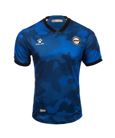 Novas camisas do Deportivo Alavés 2021 2022 Kelme MDF