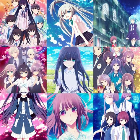 Krea Nemu Manaka Vn Anime Key Visual Euphoria