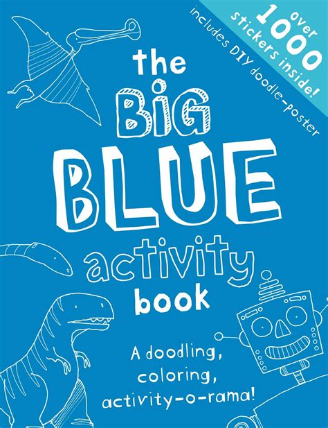 The Big Blue Activity Book Book By Libby Hamilton Jon Lambert