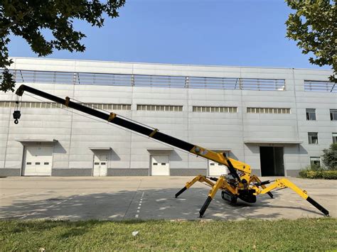 Double Power Crawler Spider Mini Crane Max 3 Tons Lifting Capacity